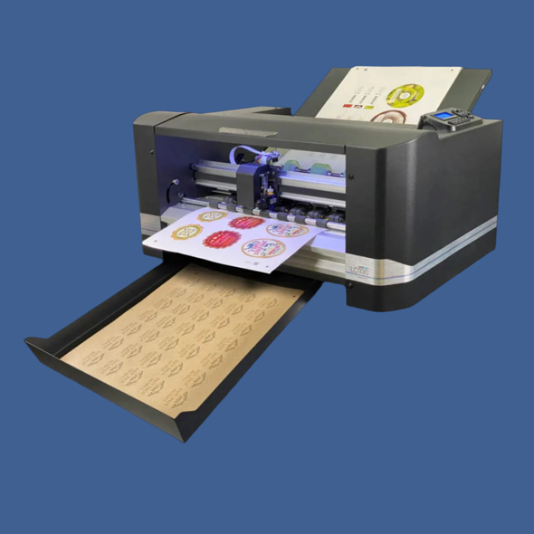 Intec ColorCut LC330 automatic label cutter