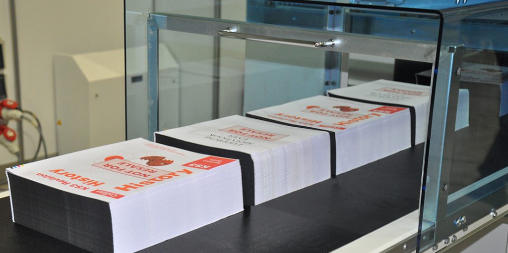 Roll to Stack Image Exit Conveyor