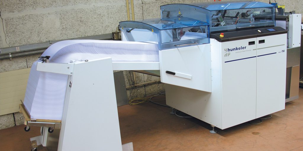 FS6 Roll to Fan Fold Exit Conveyor