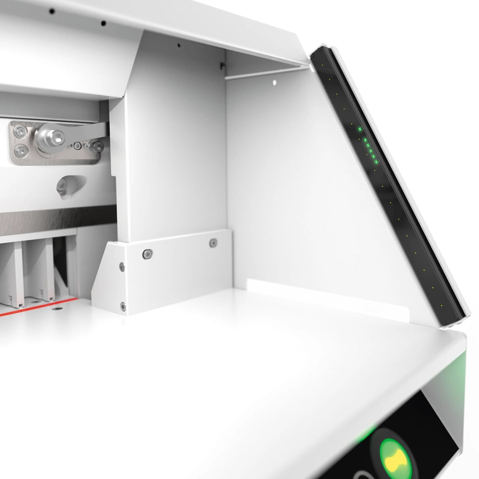 MBM Triumph Speedcut 56 Paper Cutter IR safety curtain