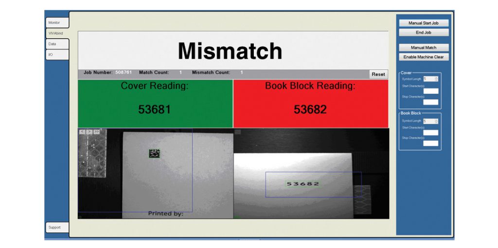 VIVA Inspection System Mismatch Detection Example