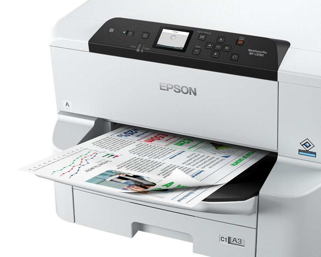 Epson® WorkForce® Pro WF-C8190 A3 Color Printer with PCL/PostScript®