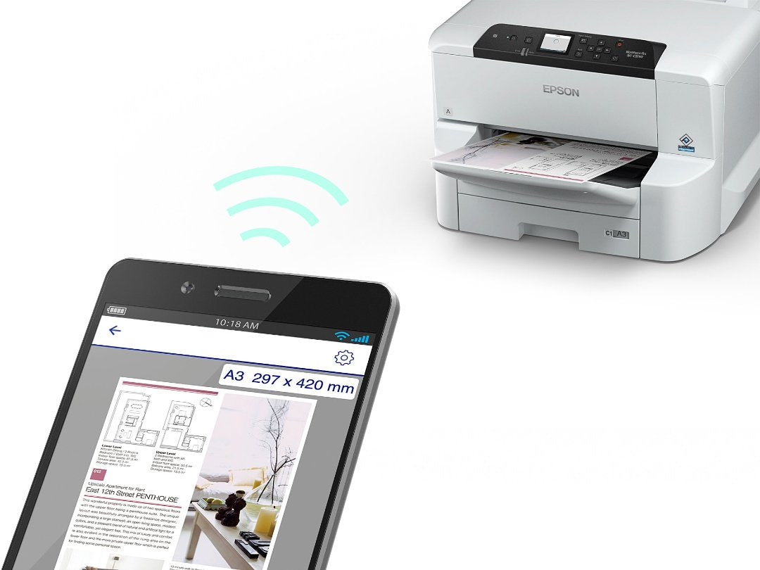 WF-C8190 wireless connectivity features