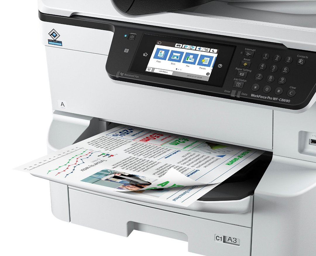 WF-C8690 Paper exit tray