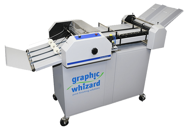 Graphic Whizard FM150 friction feed folder for high-speed paper folding and finishing workflows