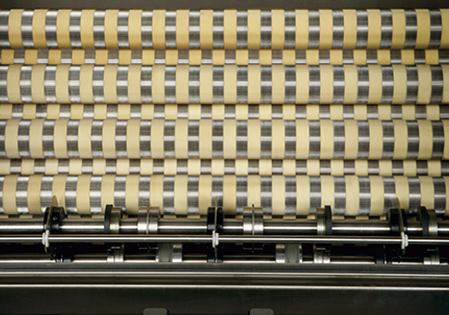 Horizon AFC-566F polyurethane fold rollers – precision roller system for consistent sheet handling, high-speed folding, and long-term durability.