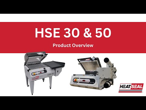 One Step Chamber Shrink Machines - HSE 30 & 50