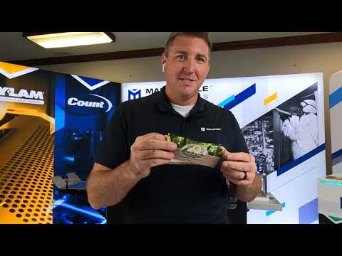 Wine Labels die-cutting demo - My Live Expo RD435 excerpt video