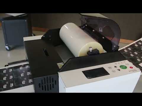 320mm Lable Die Cut Sticker Printer And Cutter Machine For Business Card