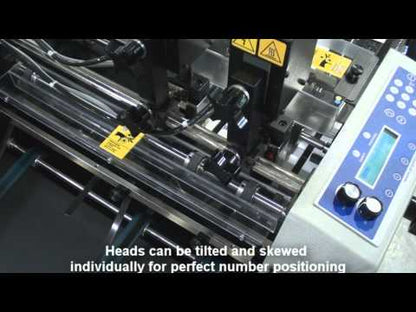 Graphic Whizard 12000 Numbering Machine Video