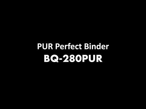 PUR Perfect Binder BQ-280PUR Video Showcase