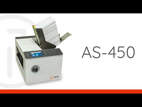 Rena AS-450 Tabletop Inkjet Monochrome Printer Video Showcase