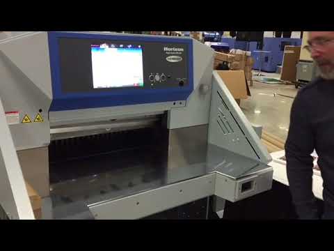 Horizon APC-610 Paper Cutter Video Demonstration