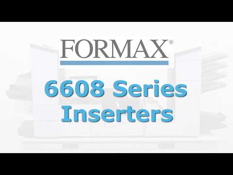 Formax 6608 Series Inserters Video Showcase