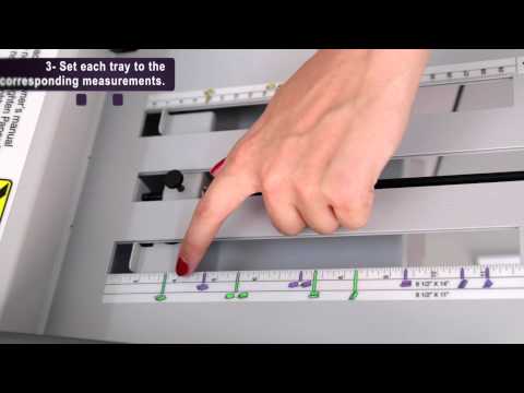 1611 Tabletop Automatic Paper Folding Machine Video Showcase