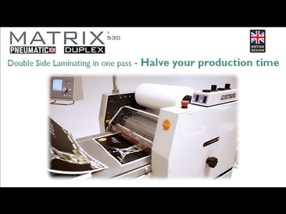 Matrix Duplex MX 530DP Double Sided Laminating Machine Video Showcase