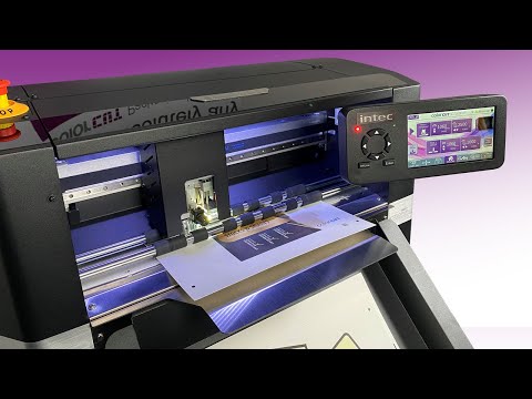 SC7000 Pro-T - Auto-feed digital cutter, with tangential wheel creaser video demonstration