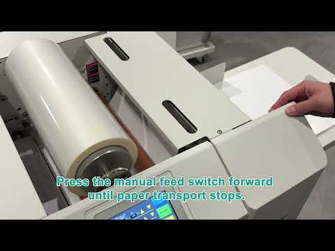 FoilGlazer II: How to set up a laminating roll video tutorial