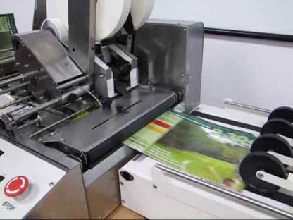 Rena T-650 Multi-Side Booklet Tanner/Stamp Affixer video