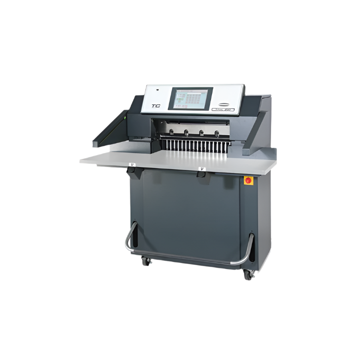 Challenge Titan 230 TC hydraulic 23-inch programmable paper cutter for print finishing and bindery