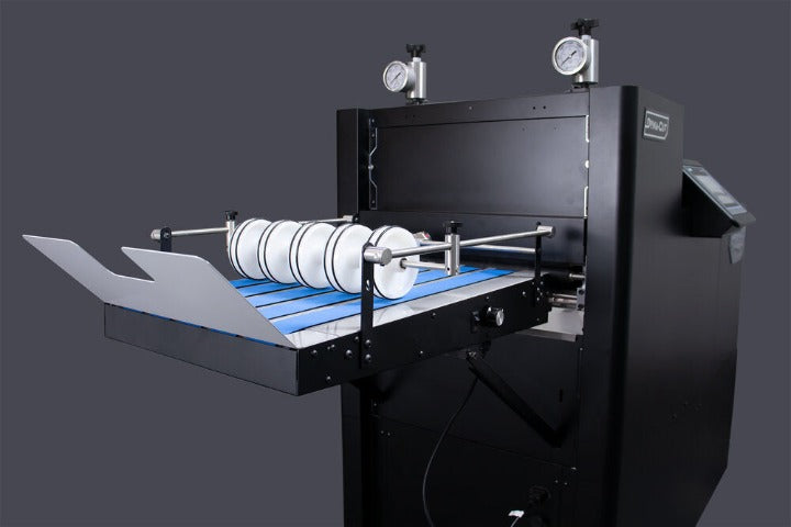 RD435 Dyna Cut Rotary Die Cutter Output Tray