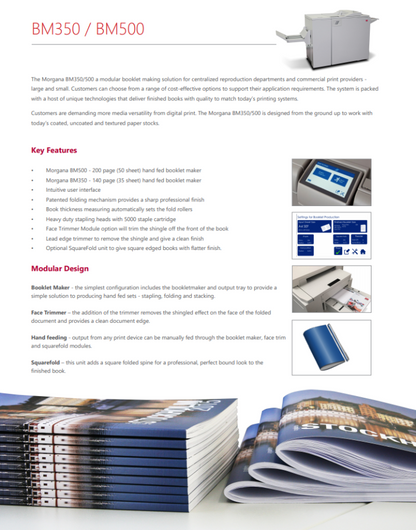 Morgana BM350 Bookletmaking System