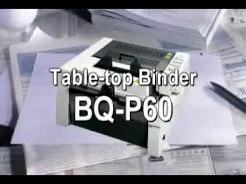 BQ-P60 Perfect Binder Video Showcase