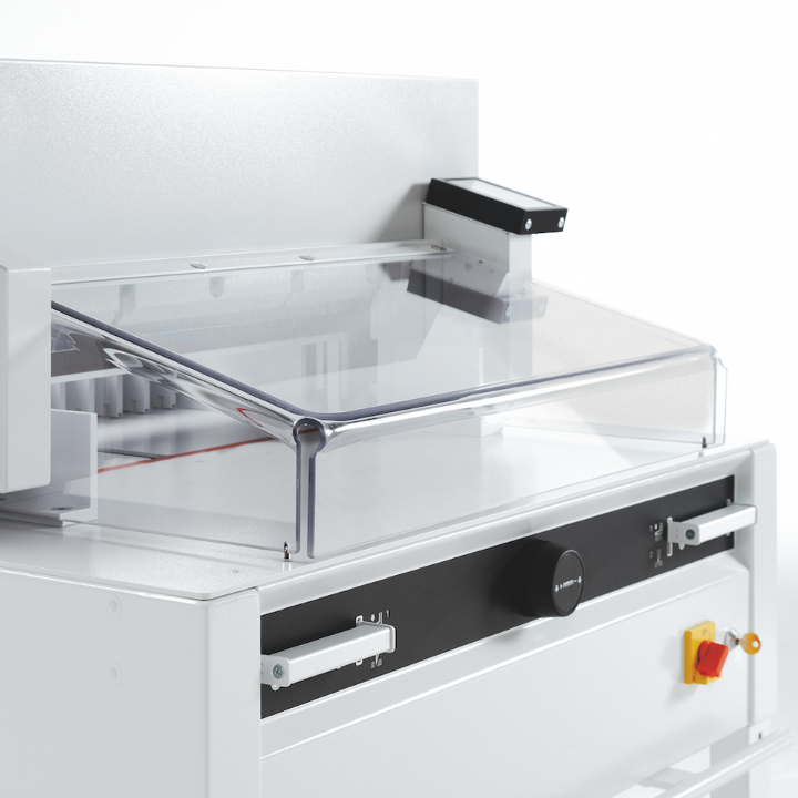 MBM Triumph 5255 20-3/8" Programmable Paper Cutter Hood