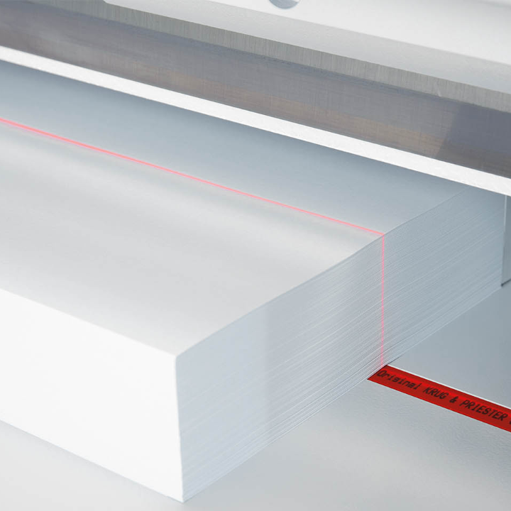 MBM Triumph 1046 Tabletop Trimmer Scanning Paper